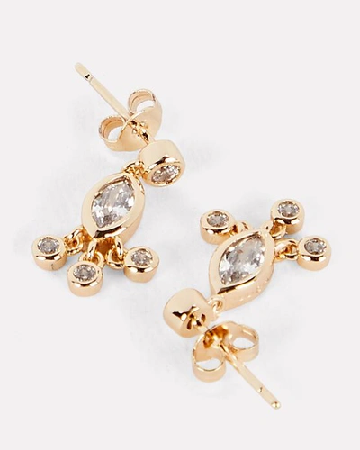 Shop Lili Claspe Gilly Shaker Stud Earrings In Gold
