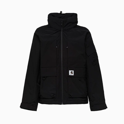 Shop Carhartt Bode Jacket I028169.03 In Black