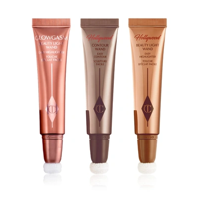 Charlotte Tilbury Beauty Light Wand & Hollywood Contour Kit - Must-have Cheek Kit