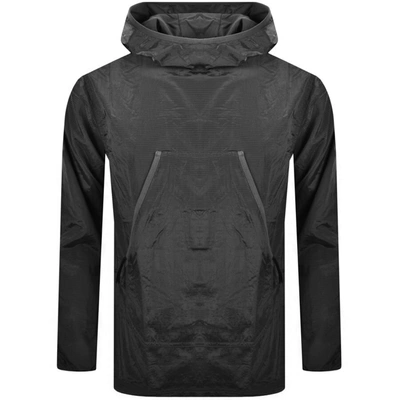 Pretty green top black overhead jacket