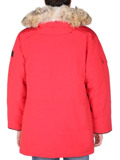 Shop Canada Goose "expedition" Parka In Red