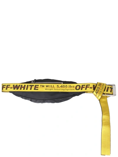 Shop Off-white Belt Bag With Logo In Black