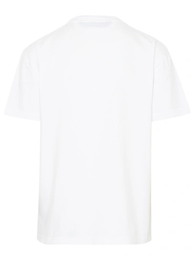Shop Palm Angels White Cotton Spray Pa Bear Classic T-shirt