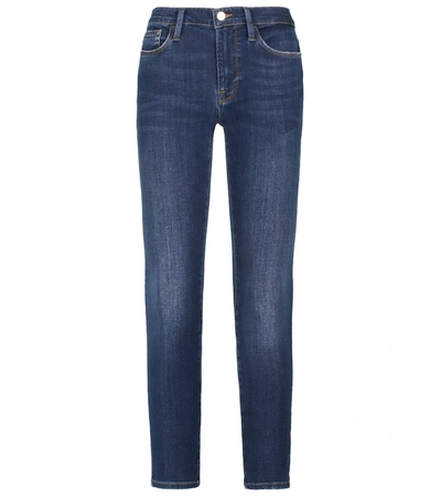 Frame Le Skinny De Jeanne Mid-rise Jeans In Dublin
