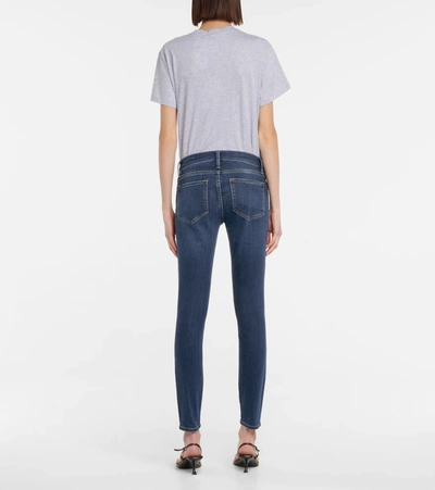 Frame Le Skinny De Jeanne Mid-rise Jeans In Dublin