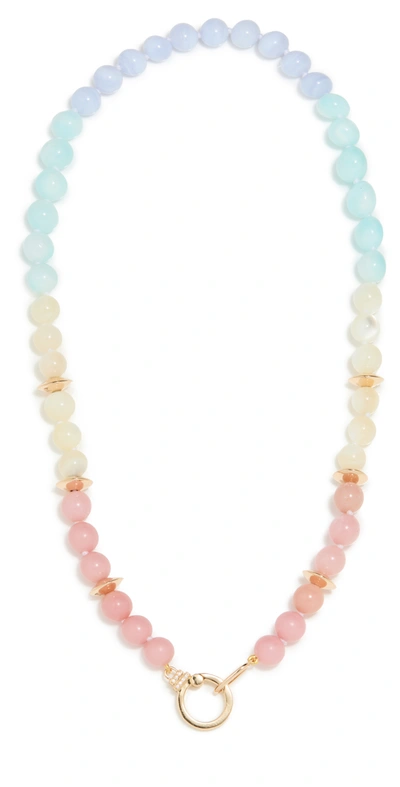 Shop Sorellina 18k Lovers Beaded Necklace In Multi