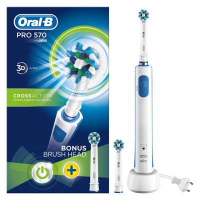Shop Oral B Oral-b Pro 570 Cross Action Electric Toothbrush