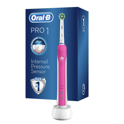 Shop Oral B Oral-b Pro 1 600 Electric Toothbrush - Pink