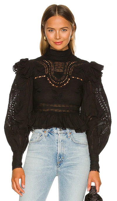 Shop Tularosa Michon Top In Black