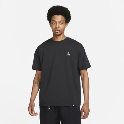 Shop Nike Men's  Acg T-shirt In Black