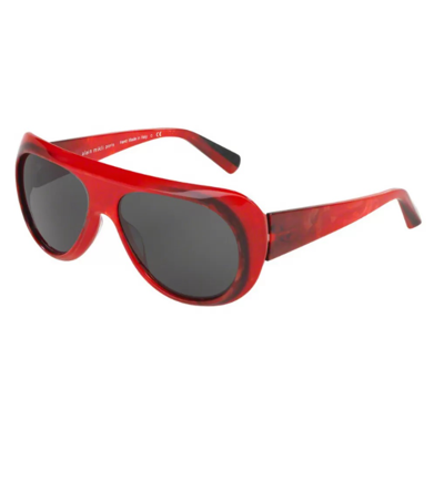 Shop Alain Mikli Marmion Grey Unisex Sunglasses 0a05051 002 8759
