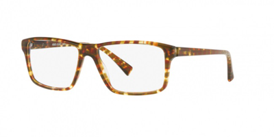 Shop Alain Mikli Demo Rectangular Mens Eyeglasses 0a03065 003 56 In Green,tortoise