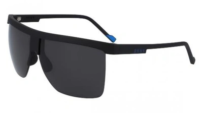Shop Dkny Grey Shield Unisex Sunglasses Dk504s 001 66 In Black,grey