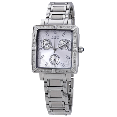 Shop Invicta Open Box -  Wildflower Silver Dial Stainless Steel Ladies Watch 5377