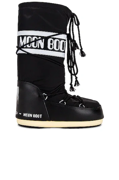 Shop Moon Boot Nylon Classic Boot In Black
