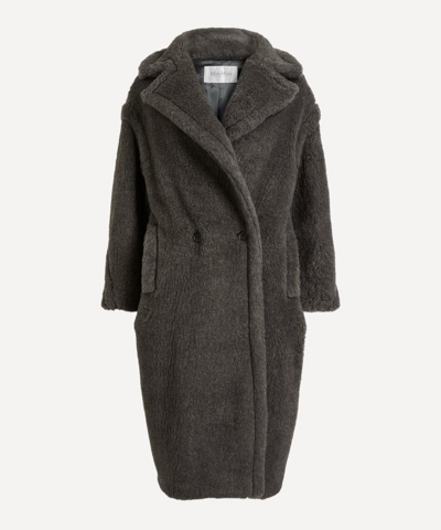 Shop Max Mara Women's Teddy Bear Icon Coat In Medium Grey