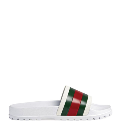 Gucci stripe sale slides