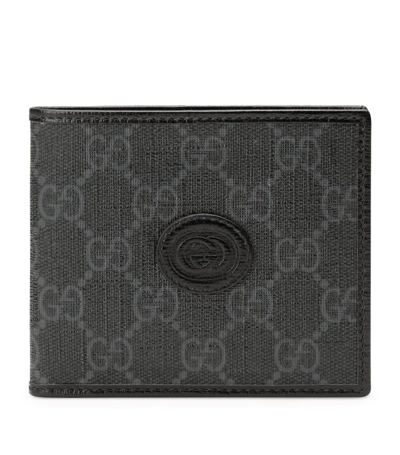 Shop Gucci Gg Supreme Wallet In Black