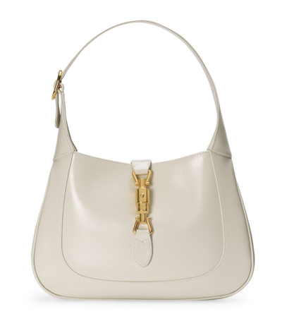 Shop Gucci Small Jackie 1961 Shoulder Bag In White