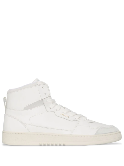 Shop Axel Arigato Dice High-top Sneakers In 白色