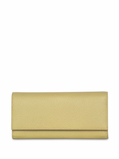 Shop Yu Mei Sebastian Leather Bi-fold Wallet In Neutrals