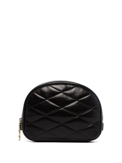 QUILTED LEATHER CLUTCH BAG