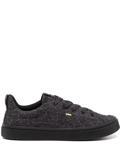 Shop Cariuma Ibi Low Knit Sneakers In Black