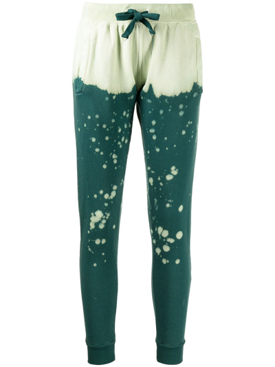 Shop La Detresse The King Abstract-print Track Trousers In Green