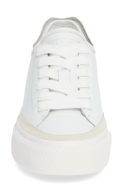 Shop Rag & Bone Army Low Top Sneaker In White Leather