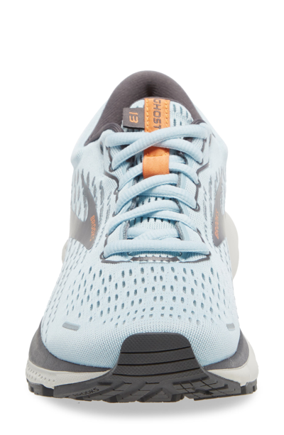Shop Brooks Ghost 13 Running Shoe In Blue/ Blackened Pearl/ White