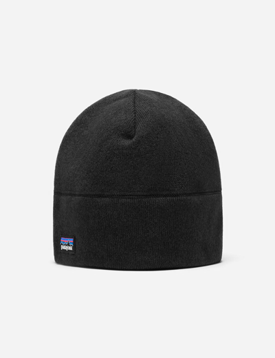 Shop Patagonia Better Sweater Beanie Hat In Black