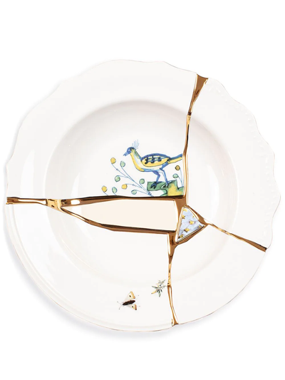 Shop Seletti Kintsugi No. 1 Soup Bowl In White