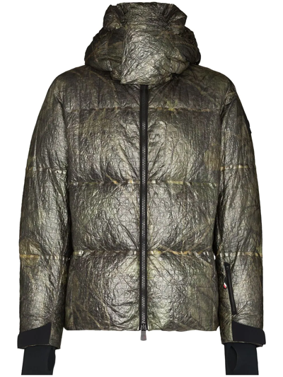 Shop Moncler Darry Guibbotto Padded Jacket In Green