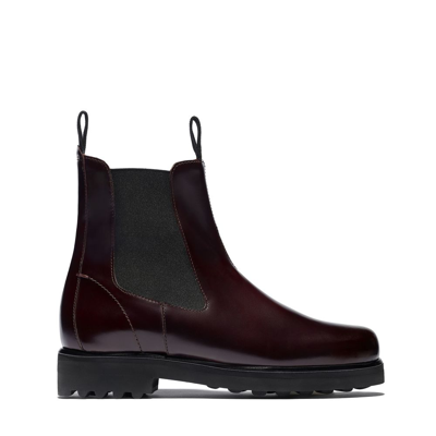 Shop Emme Parsons Zion Boot In Oxblood Spazzolato