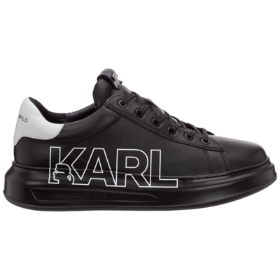 Shop Karl Lagerfeld Kapri Sneakers In Nero