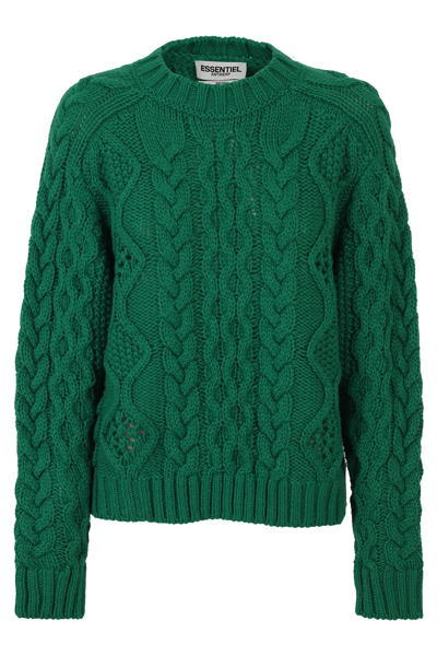 Shop Essentiel Antwerp Sweater In Green