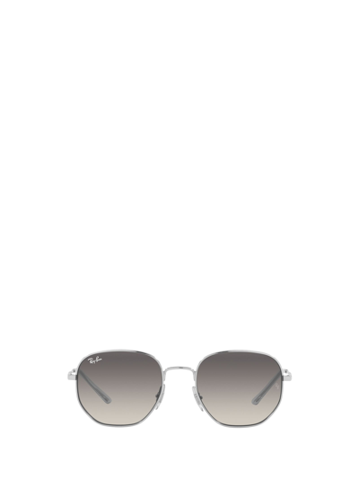 Shop Ray Ban Rb3682 Silver Sunglasses