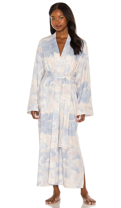 Shop Masongrey Kaia Robe In Pearl Sky