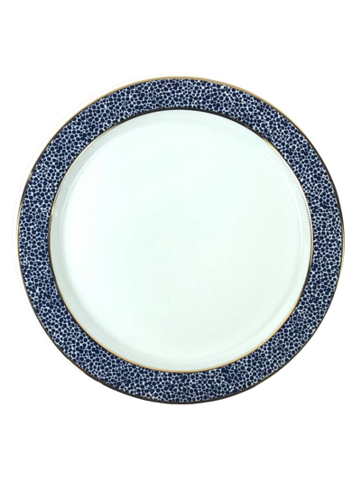 Shop Michael Wainwright Panthera Indigo 4-piece Salad Plate Set In Blue