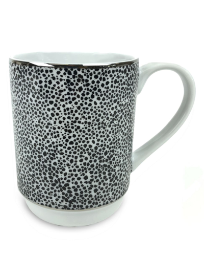 Shop Michael Wainwright Panthera Platinum 4-piece Mug Set In Gray