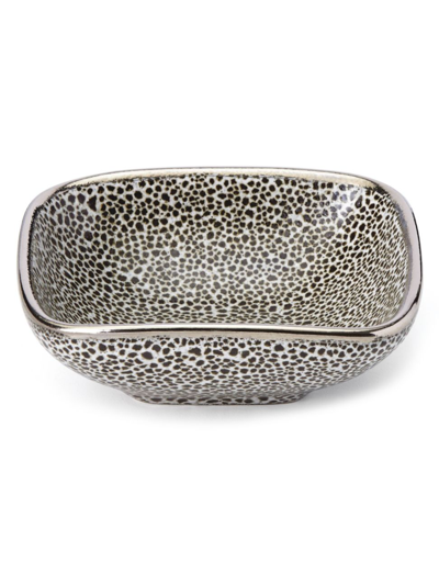 Shop Michael Wainwright Panthera Platinum Small Bowl In Gray