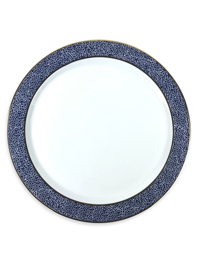 Shop Michael Wainwright Panthera Indigo 4-piece Dinner Plate Set In Blue