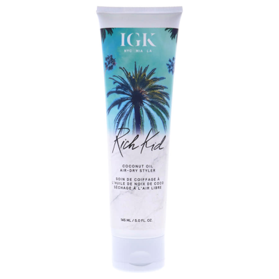 Shop Igk Rich Kid Coconut Oil Air Dry Styler By  For Unisex - 5 oz Oil In N/a