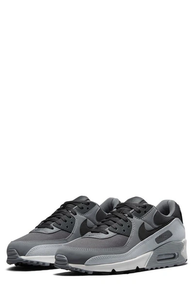 Shop Nike Air Max 90 Sneaker In Grey/ Black