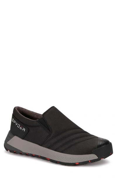 Shop Spyder Bretton Slip-on Sneaker In Black