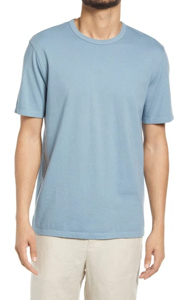 Shop Vince Solid T-shirt In Washed Highwater