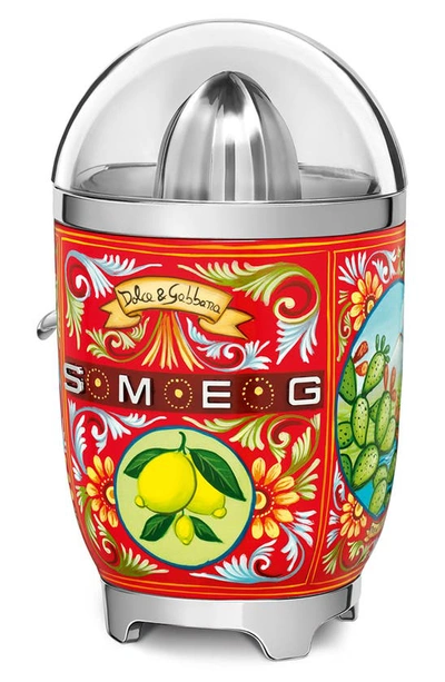 Shop Smeg X Dolce & Gabbana Sicily Is My Love Citrus Juicer In Dg