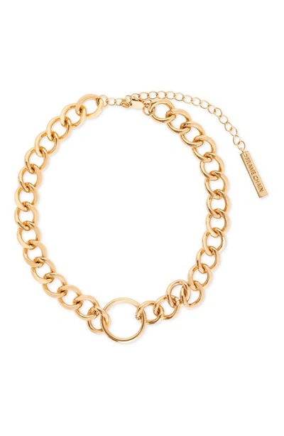 Shop Frame Chain Hook Eyeglass Chain In Yellow Gold