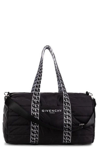 Givenchy Kids' Logo Nylon Diaper Bag In Black | ModeSens