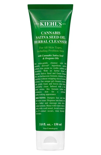 Shop Kiehl's Since 1851 Cannabis Sativa Seed Oil Herbal Cleanser, 5 oz